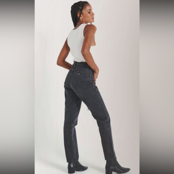 NWT Rollas Elle Jeans in Comfort Smoke - Size 27 - Picture 5 of 11